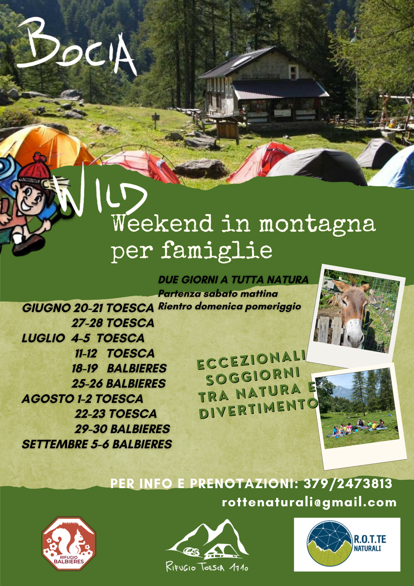 Weekend per famiglie in montagna 1