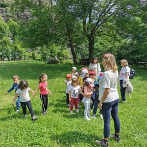 scuola dell'infanzia gita scolastica soggiorno fuori