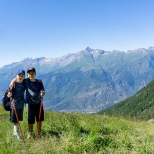 trekking per famiglie bimbi bambini montagna